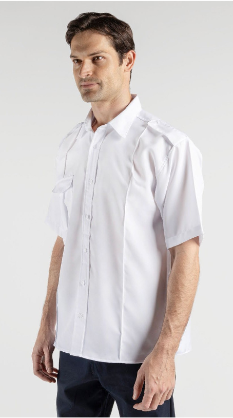 Camisa manga corta hombre