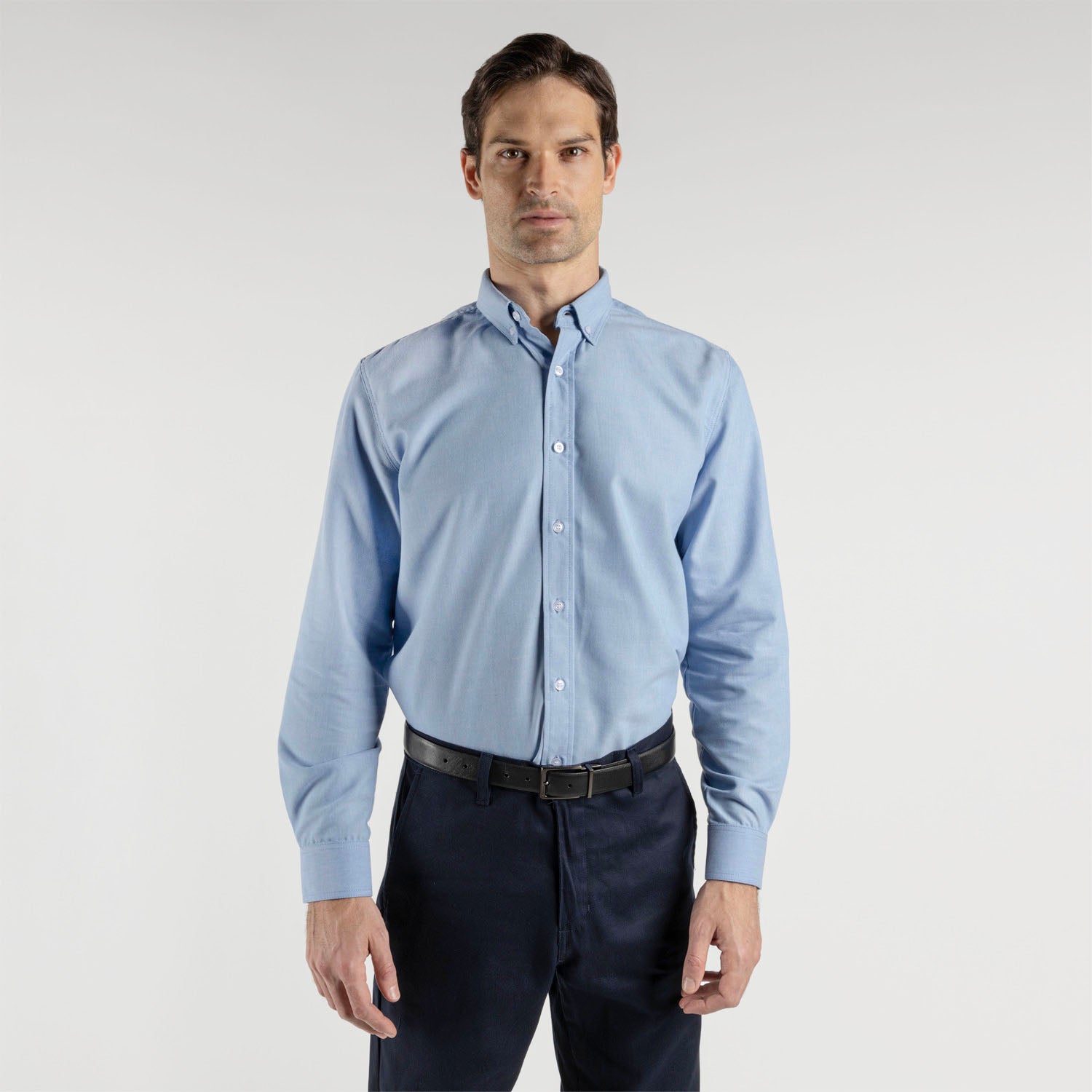 Camisa manga larga hombre