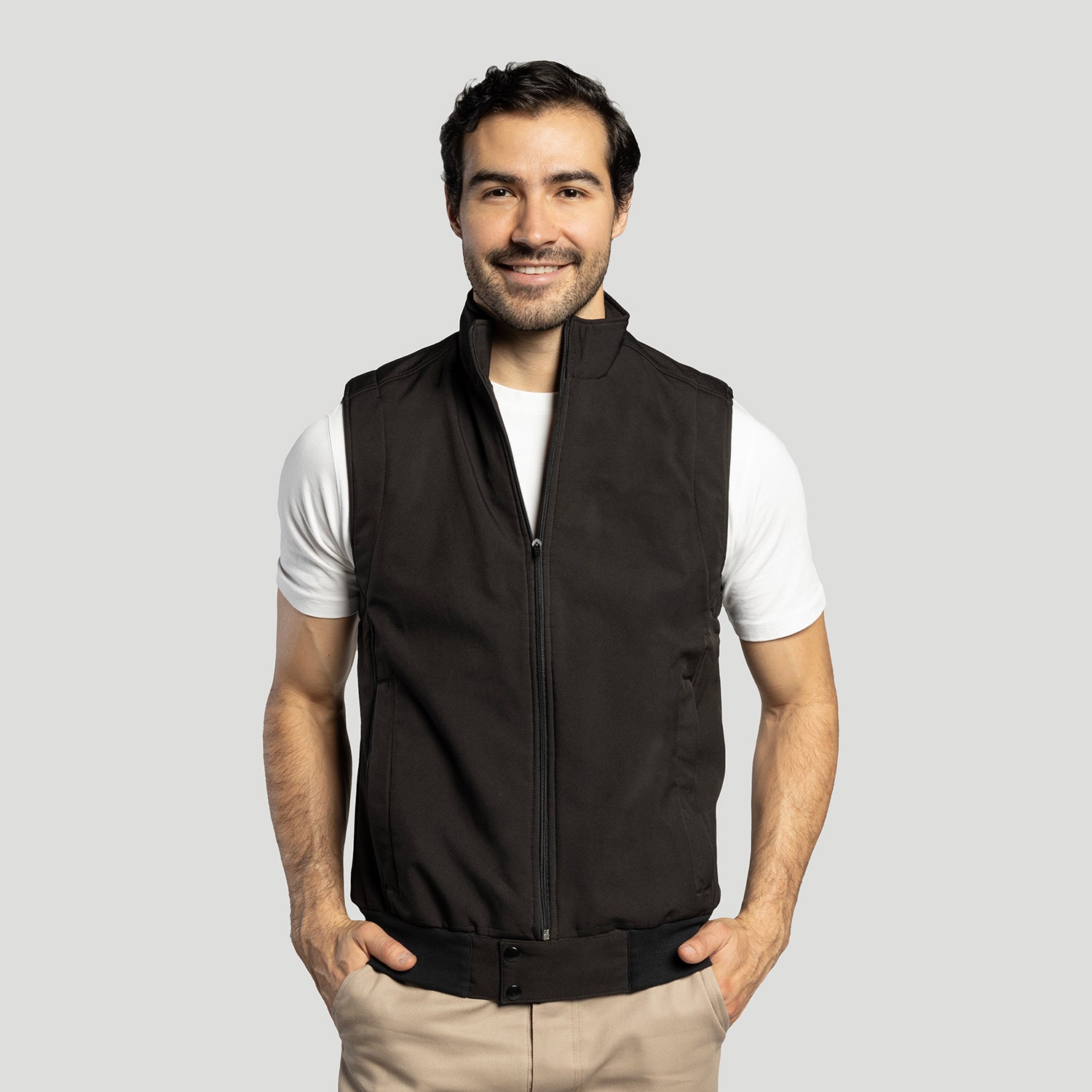 Chaleco de neopreno afelpado