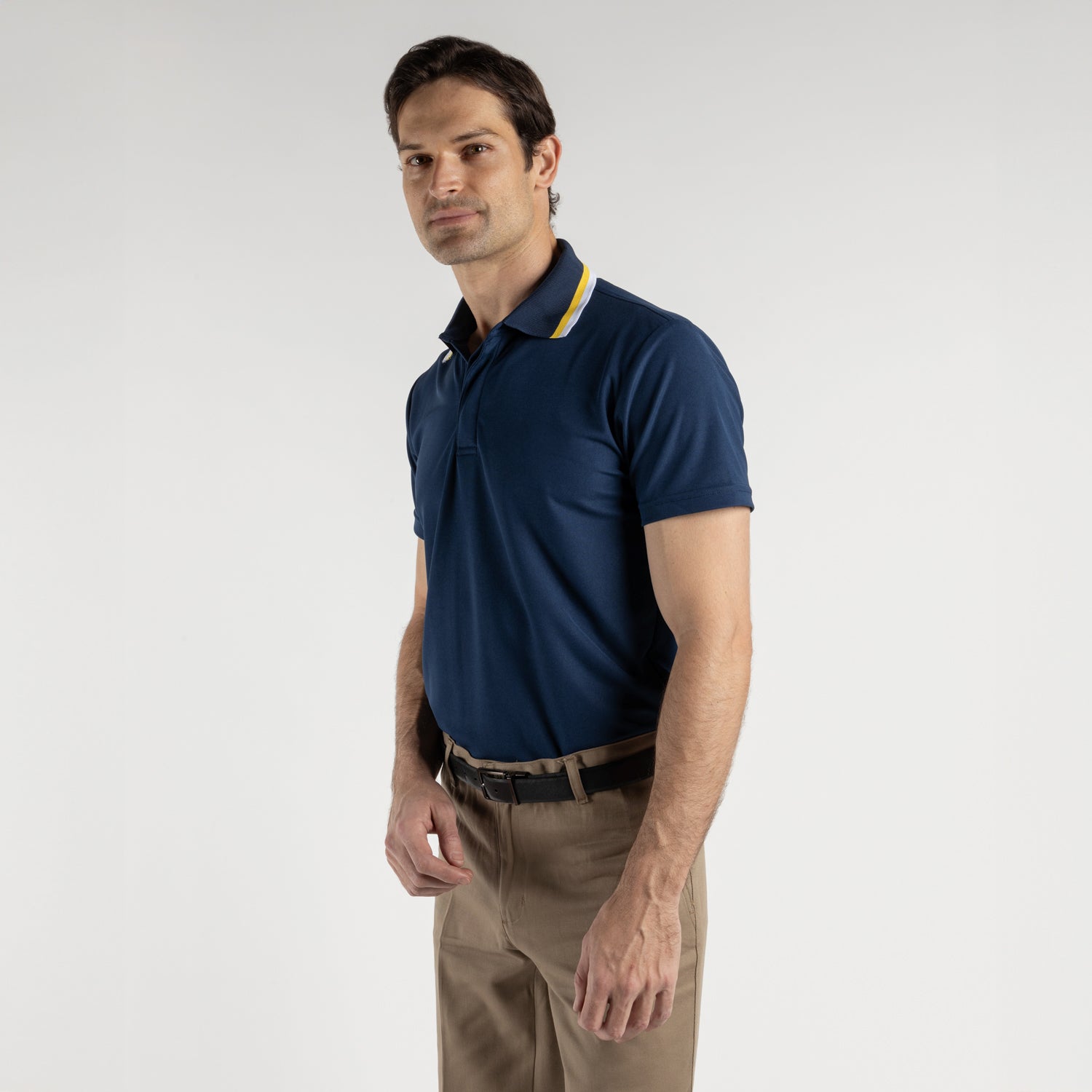 Playera tipo polo hombre