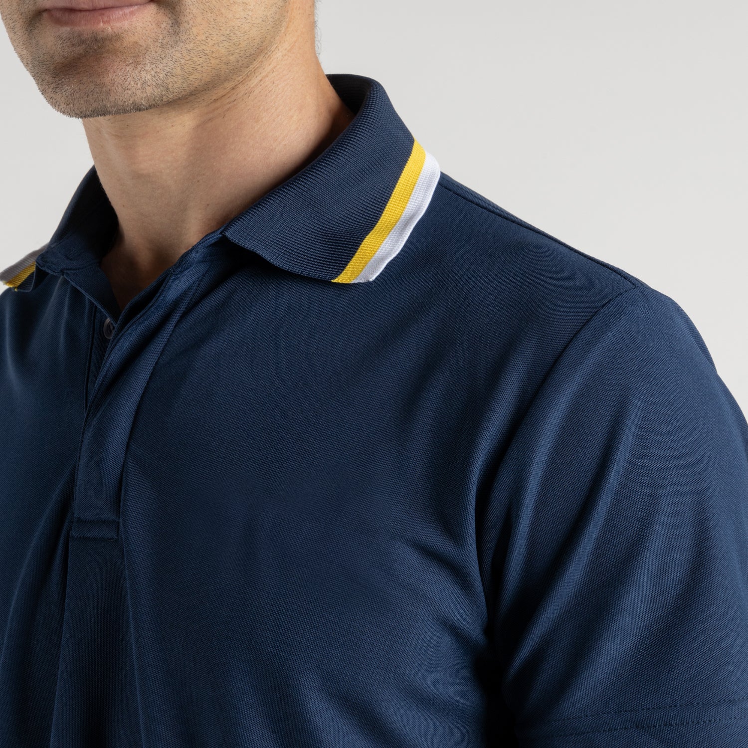 Playera tipo polo hombre