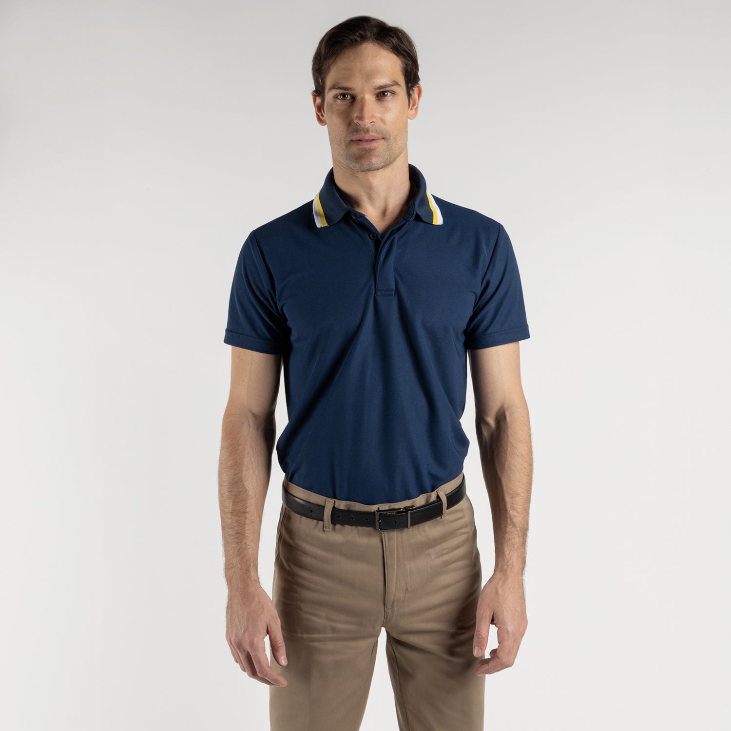 Playera tipo polo hombre