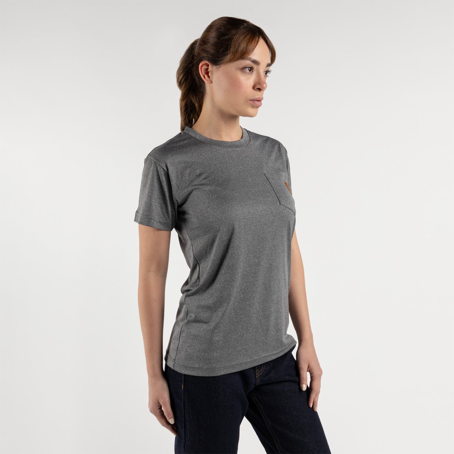 Playera cuello redondo mujer