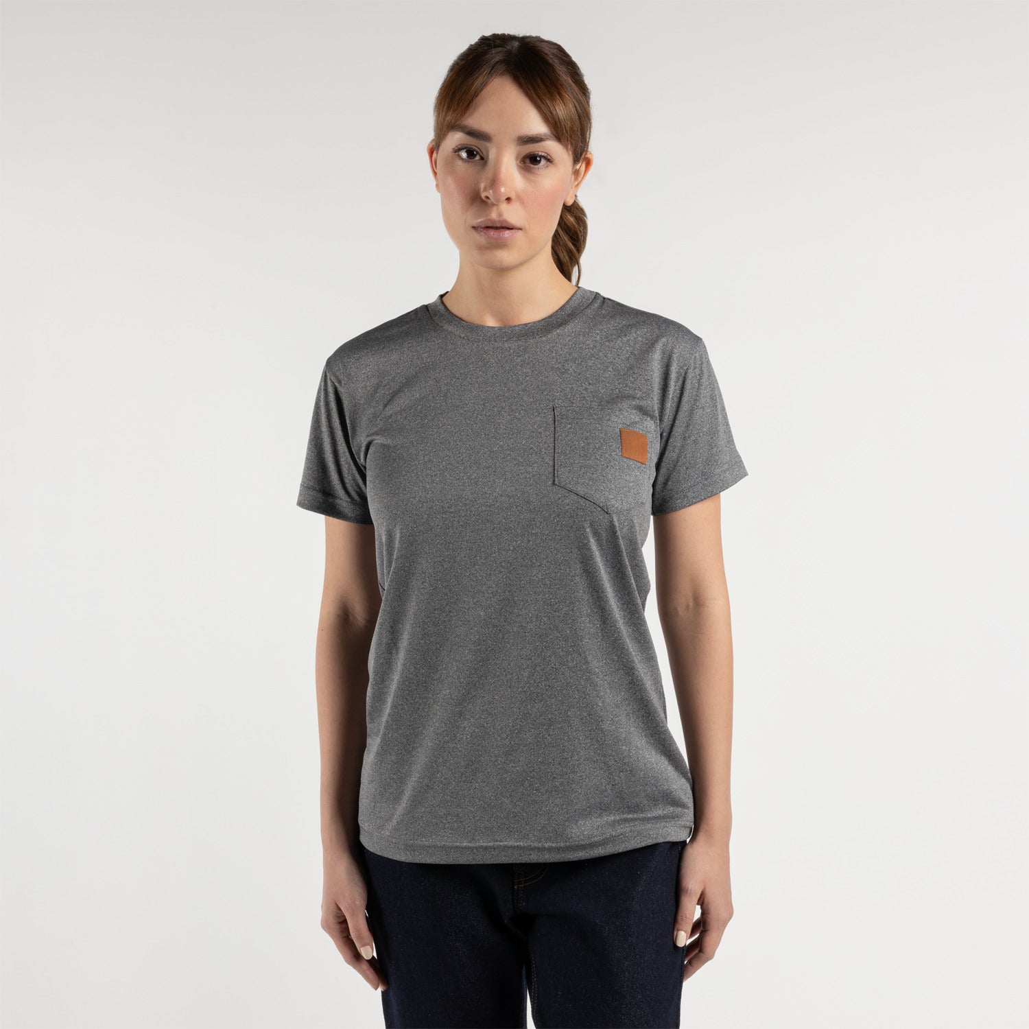 Playera cuello redondo mujer