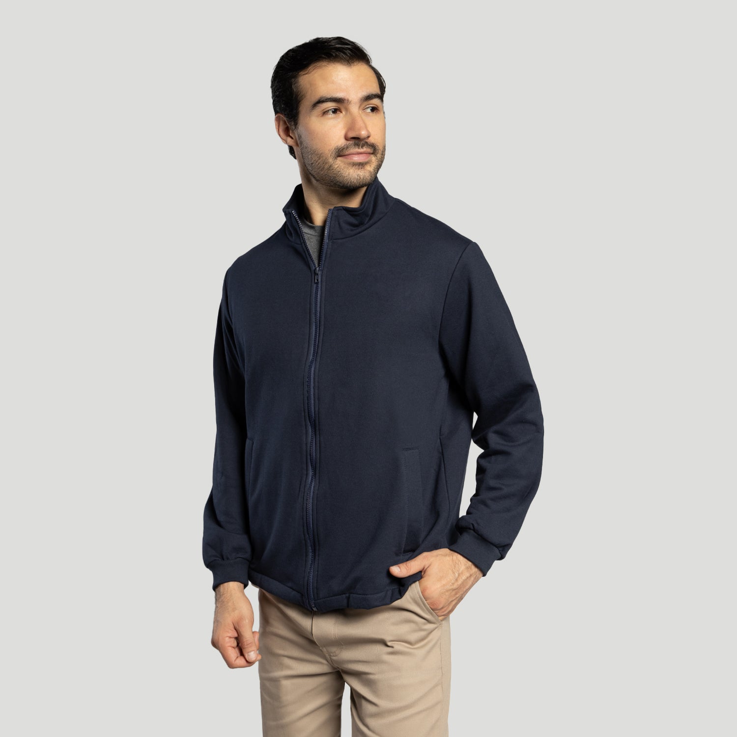 Sudadera con cierre completo