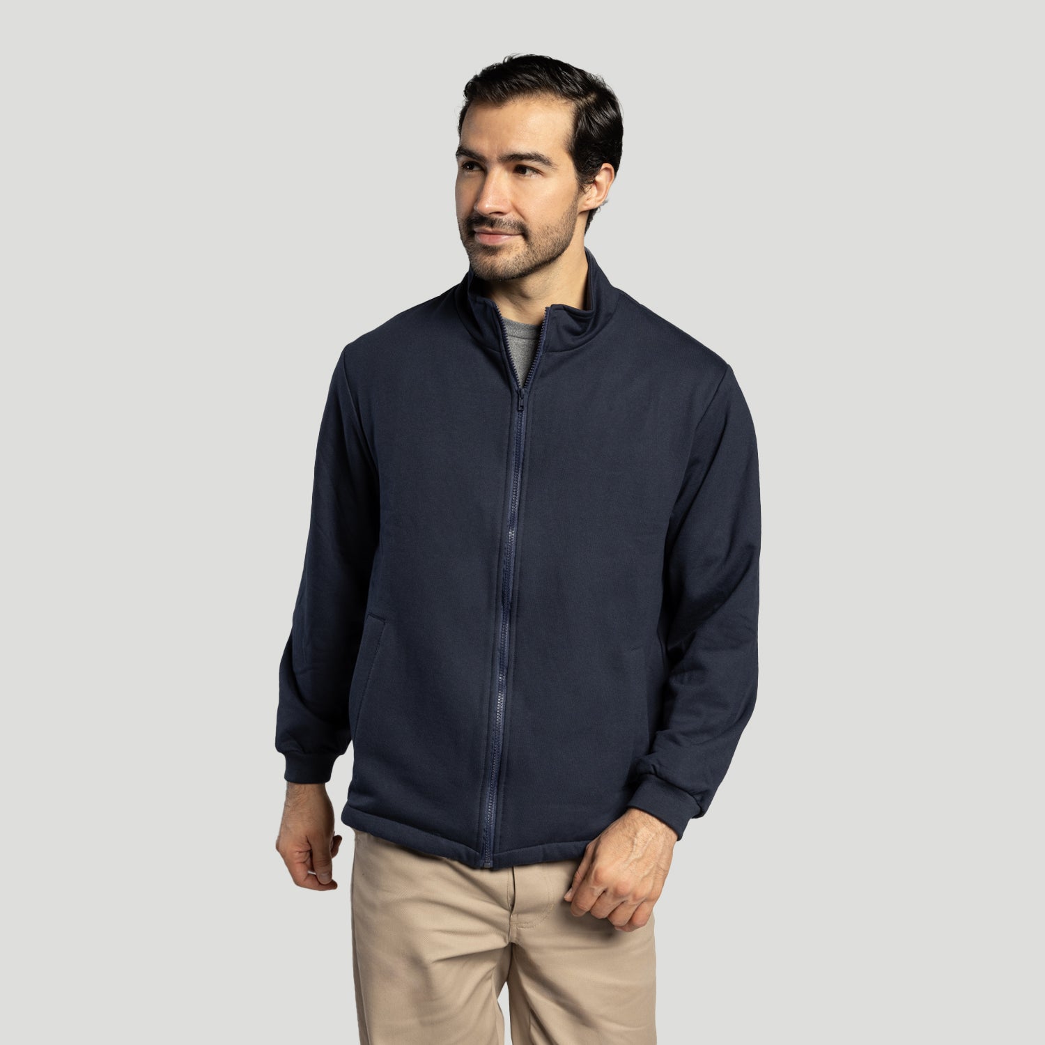 Sudadera con cierre completo