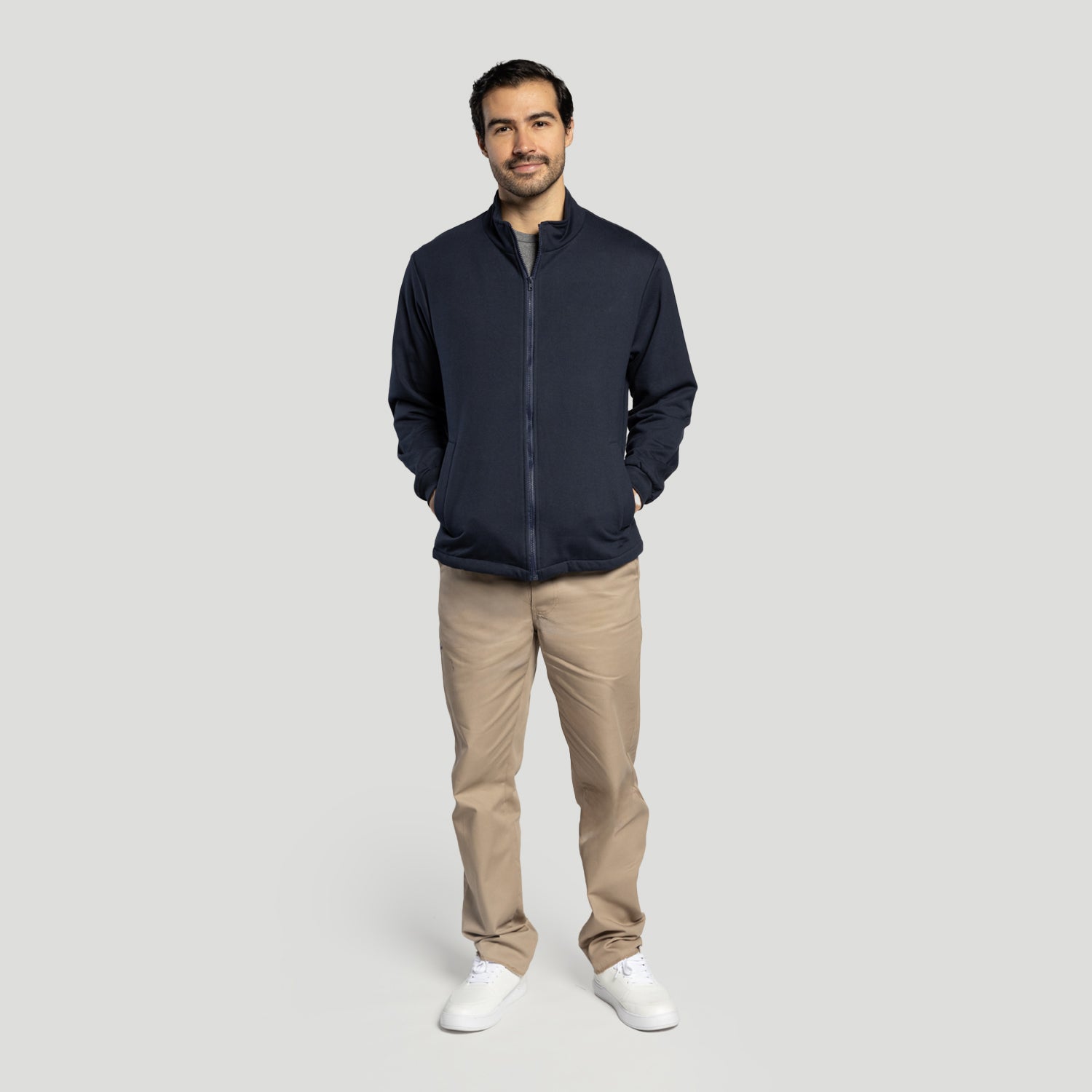 Sudadera con cierre completo
